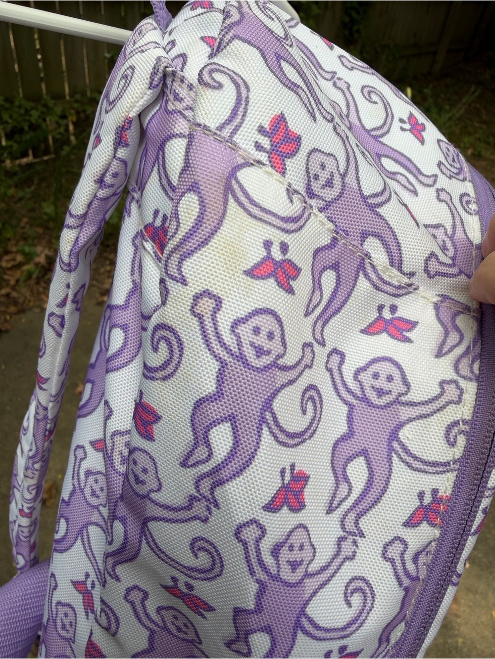 Roller Rabbit Pottery Barn Lilac Backpack - Picture 8 of 16
